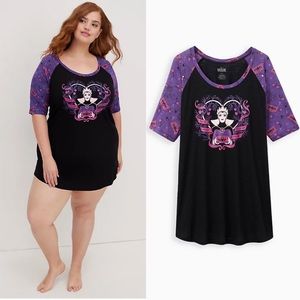 TORRID SLEEP TUNIC - DISNEY VILLAINS EVIL QUEEN